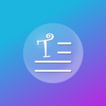 teleprompter: floating notes android application logo